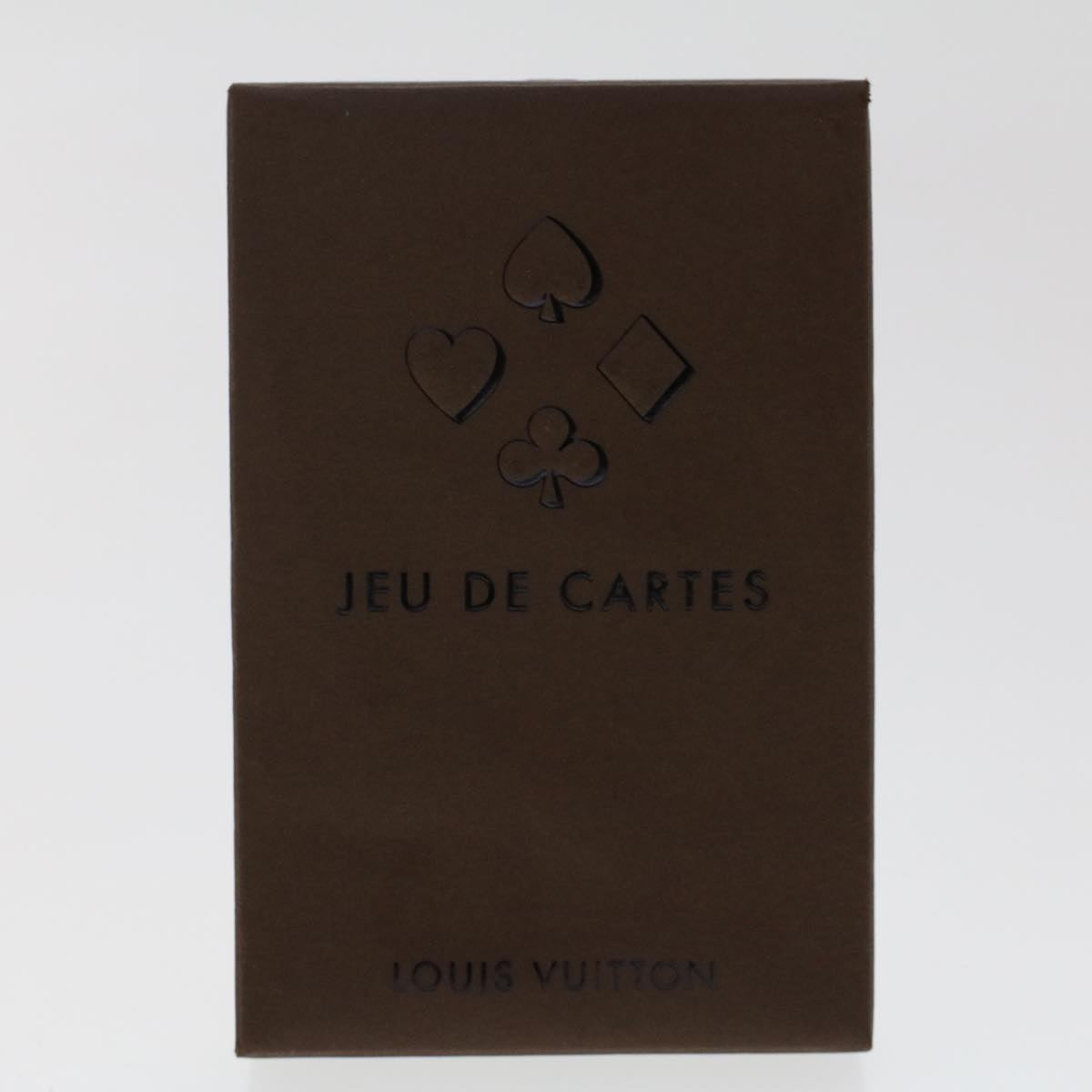 LOUIS VUITTON Jeu De 54 Cartes Playing Cards Blue Red Yellow M65460 Auth ki3197