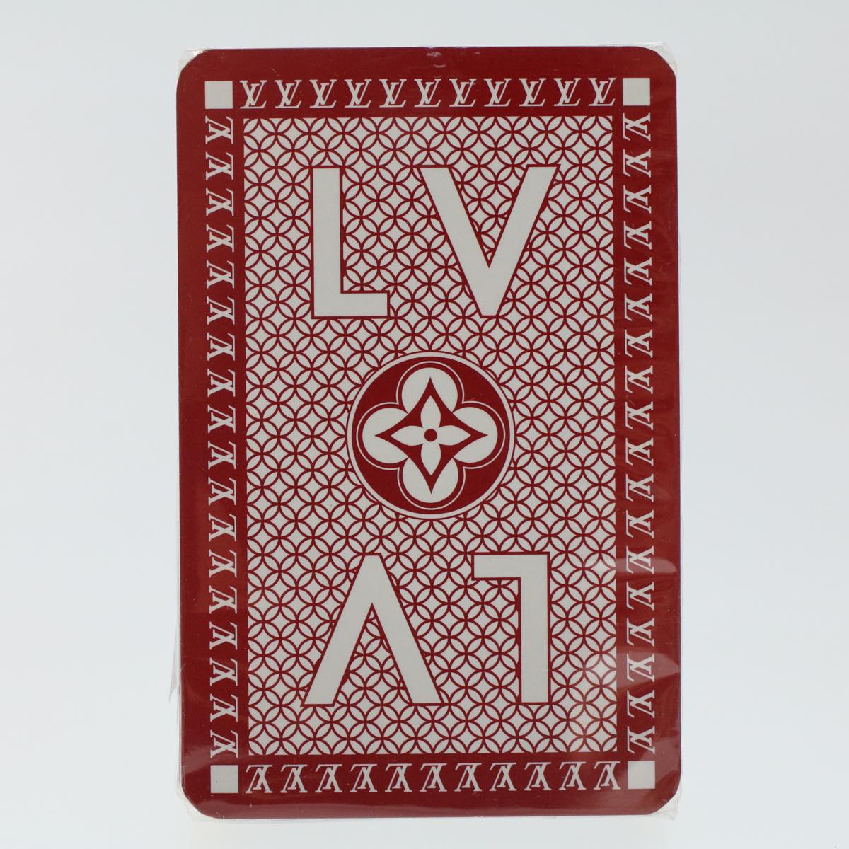 LOUIS VUITTON Jeu De 54 Cartes Playing Cards Blue Red Yellow M65460 Auth ki3197