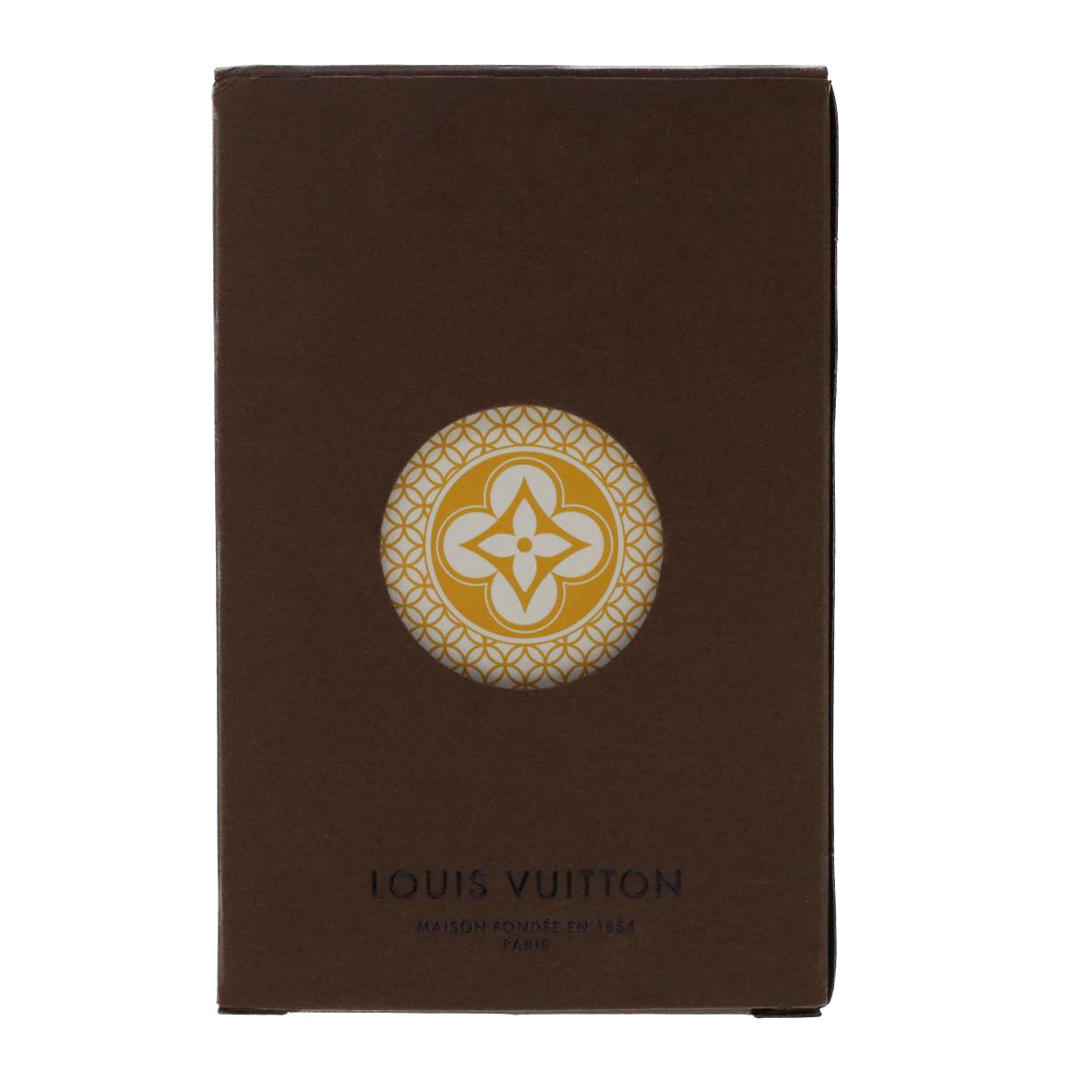 LOUIS VUITTON Jeu De 54 Cartes Playing Cards Blue Red Yellow M65460 Auth ki3197