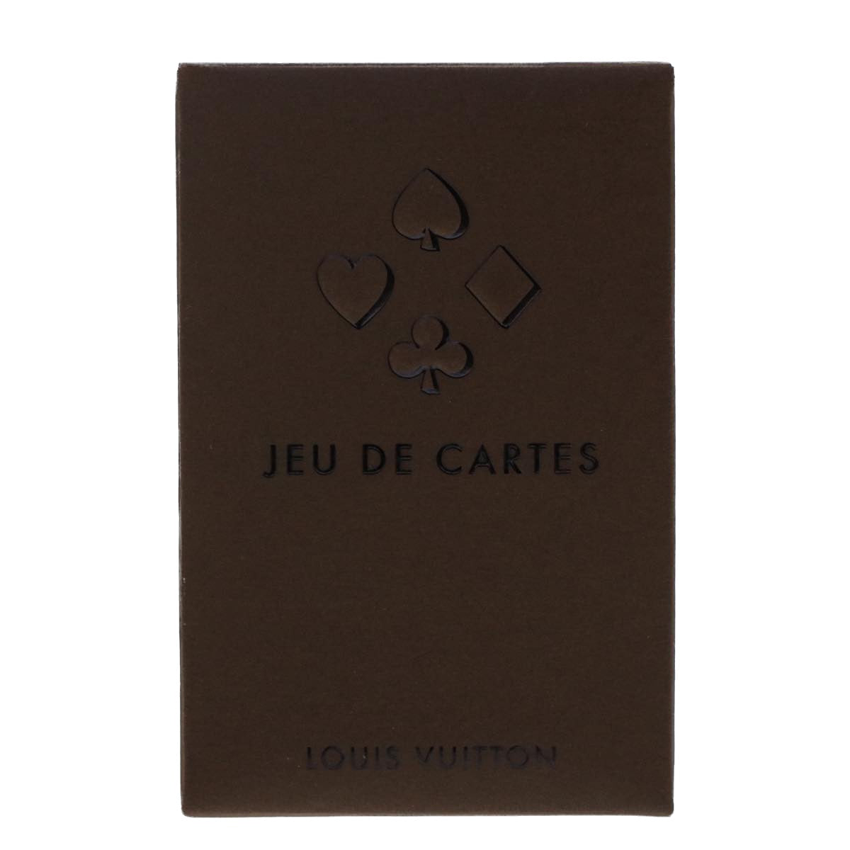 LOUIS VUITTON Jeu De 54 Cartes Playing Cards Blue Red Yellow M65460 Auth ki3197