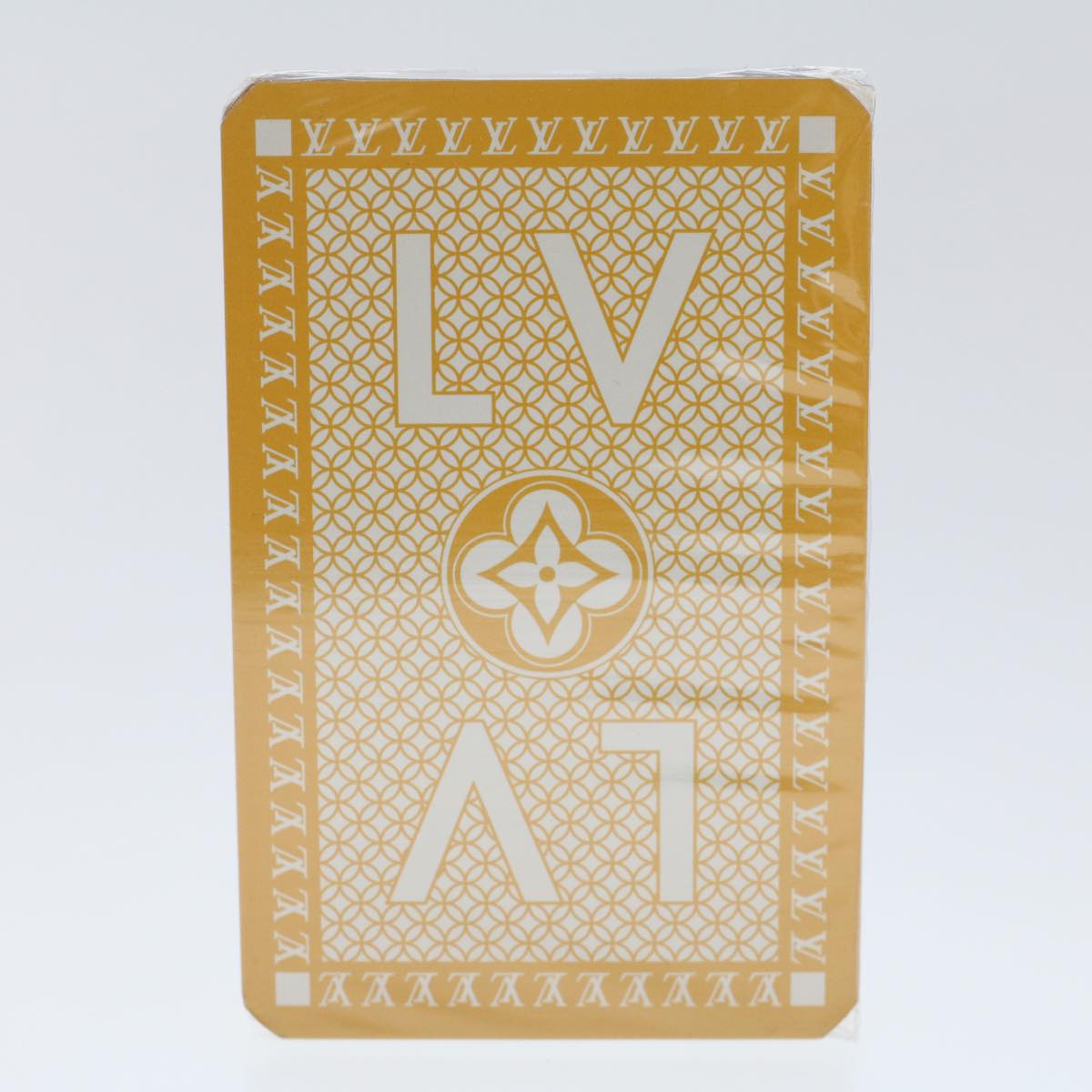 LOUIS VUITTON Jeu De 54 Cartes Playing Cards Blue Red Yellow M65460 Auth ki3197