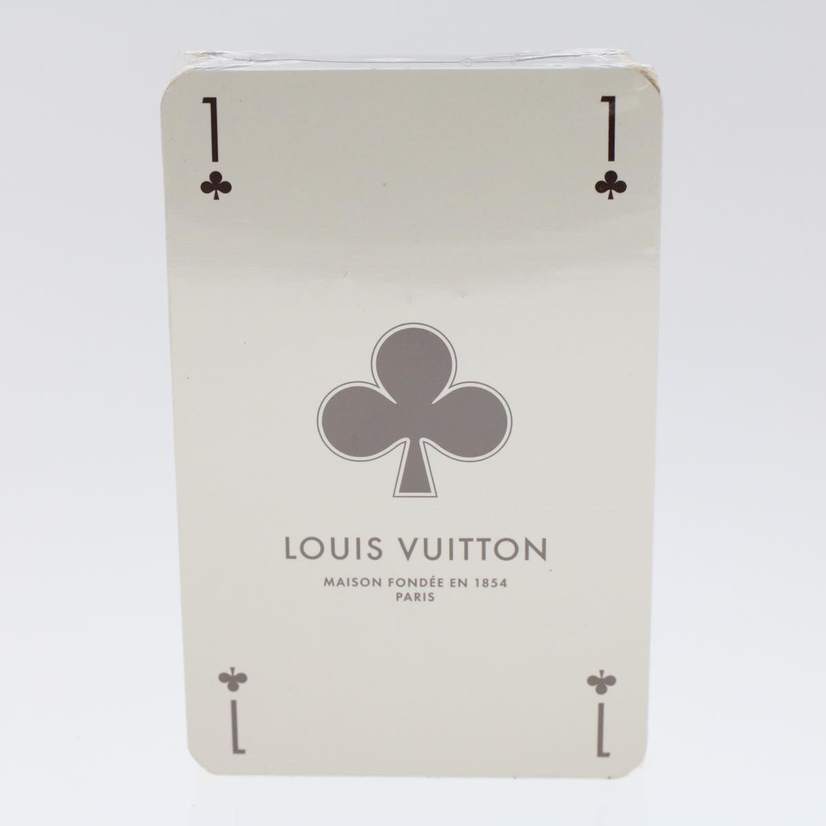 LOUIS VUITTON Jeu De 54 Cartes Playing Cards Blue Red Yellow M65460 Auth ki3197