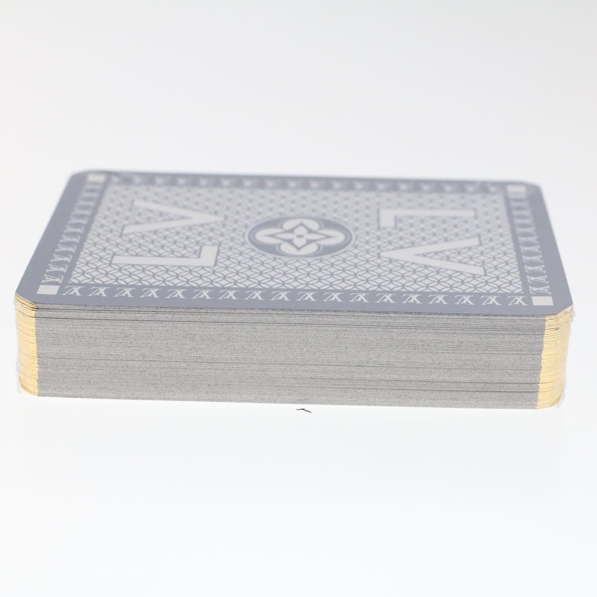 LOUIS VUITTON Jeu De 54 Cartes Playing Cards Blue M65460 LV Auth ki3216