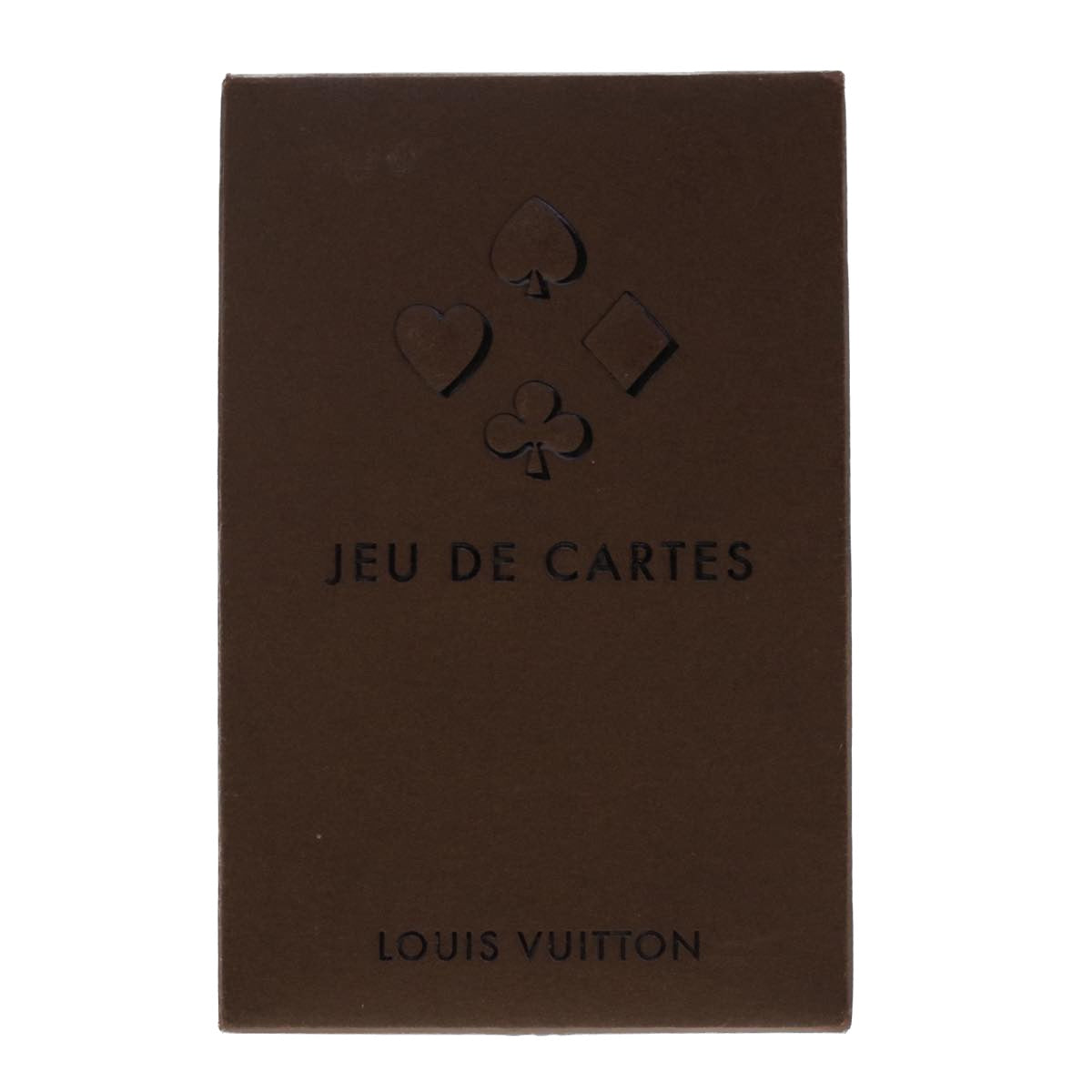 LOUIS VUITTON Jeu De 54 Cartes Playing Cards Blue M65460 LV Auth ki3216