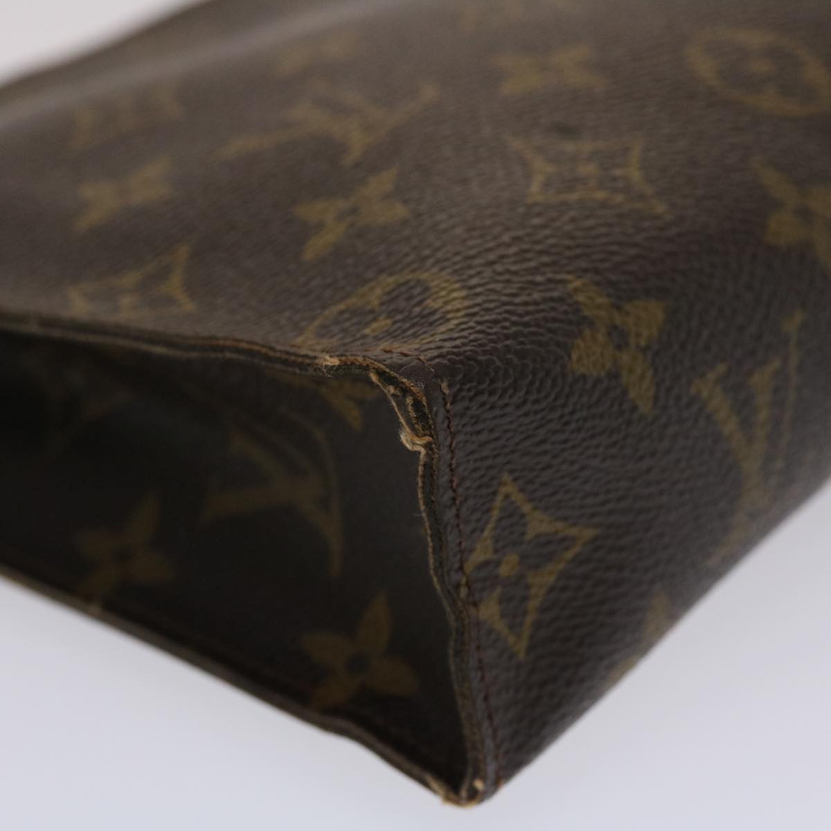 LOUIS VUITTON Monogram Poche Toilette 26 Pouch M47542 LV Auth ki3222