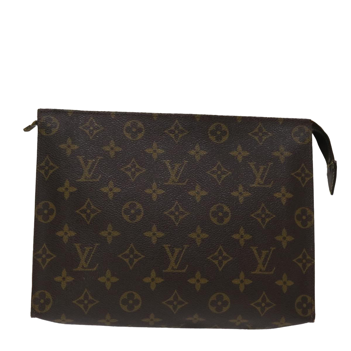 LOUIS VUITTON Monogram Poche Toilette 26 Pouch M47542 LV Auth ki3222