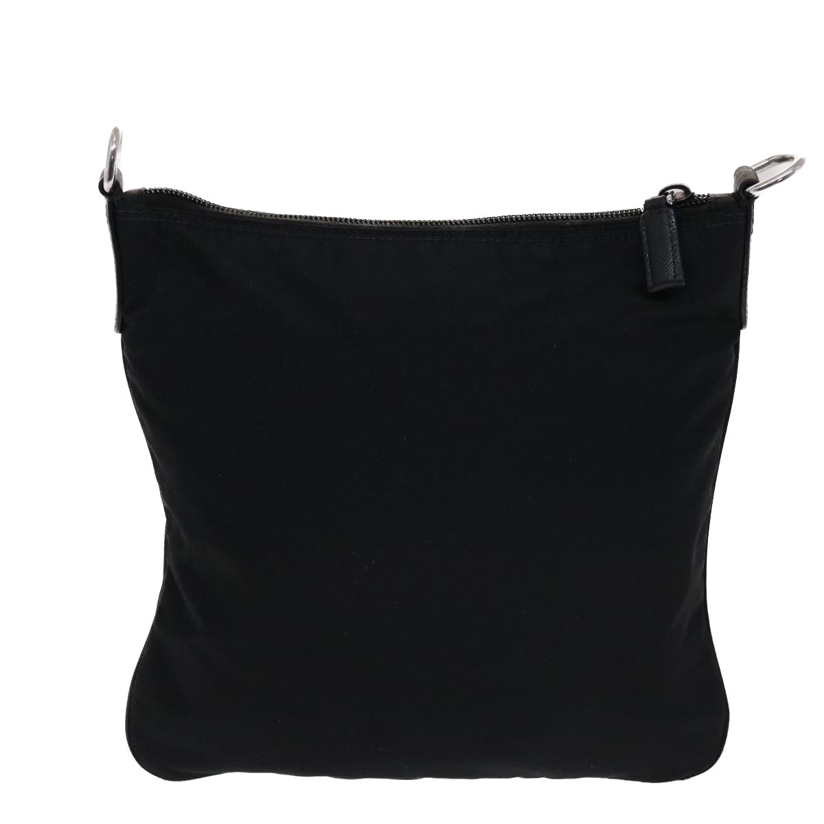 PRADA Shoulder Bag Nylon Black Auth ki3237 - 0