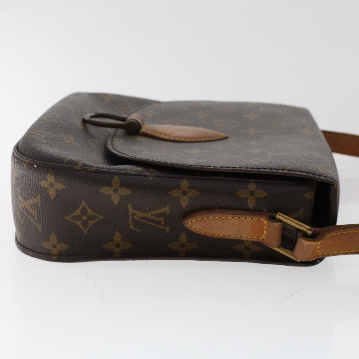 LOUIS VUITTON Monogram Saint Cloud GM Shoulder Bag M51242 LV Auth ki3265