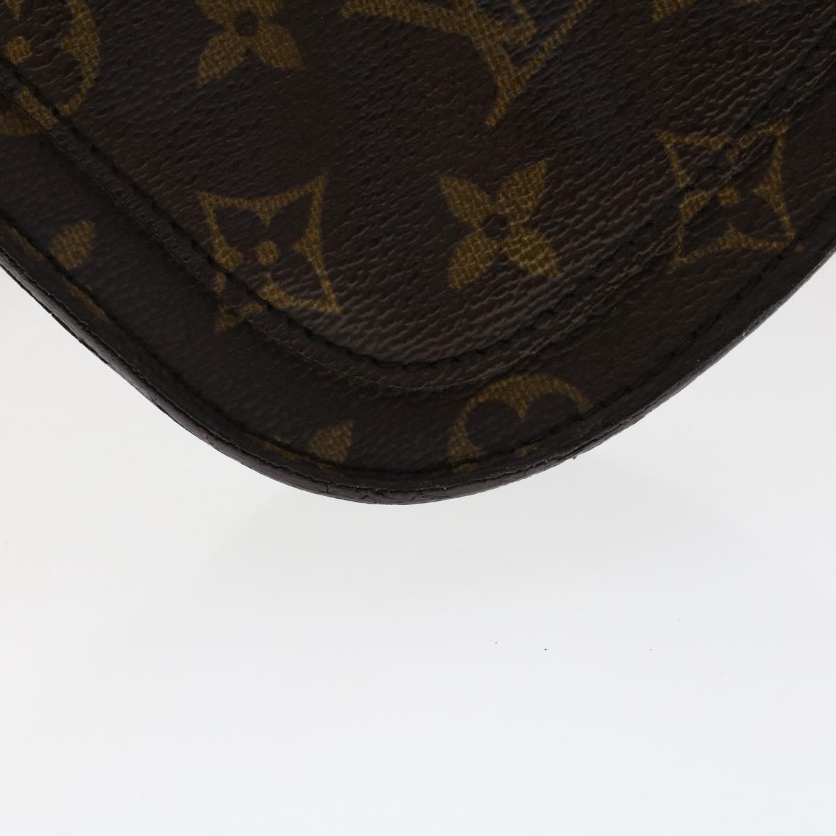 LOUIS VUITTON Monogram Saint Cloud MM Shoulder Bag M51243 LV Auth ki3266