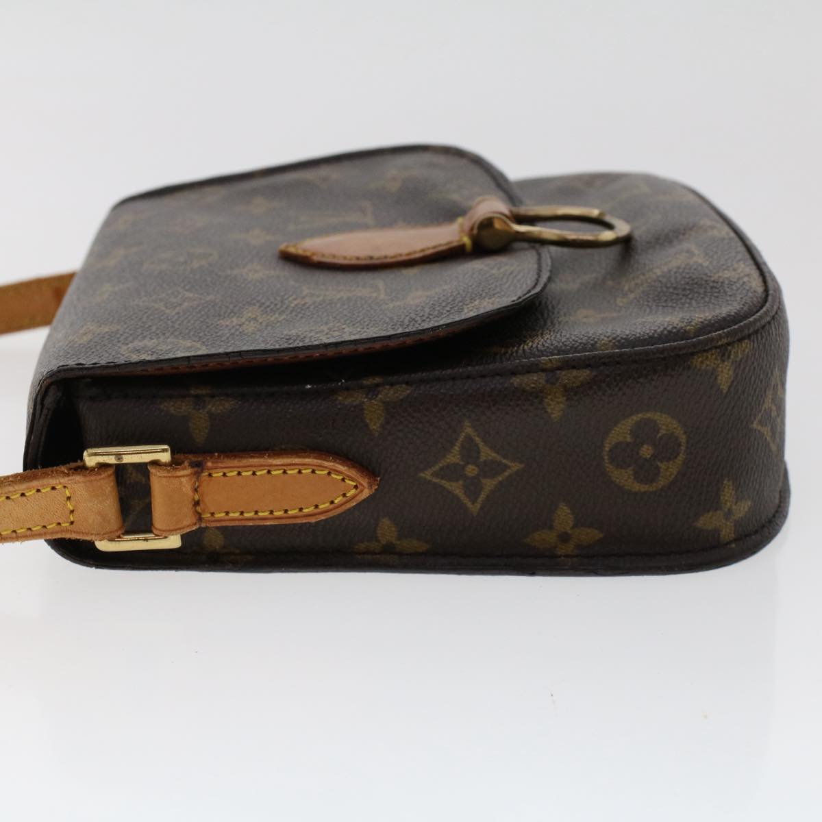 LOUIS VUITTON Monogram Saint Cloud MM Shoulder Bag M51243 LV Auth ki3266