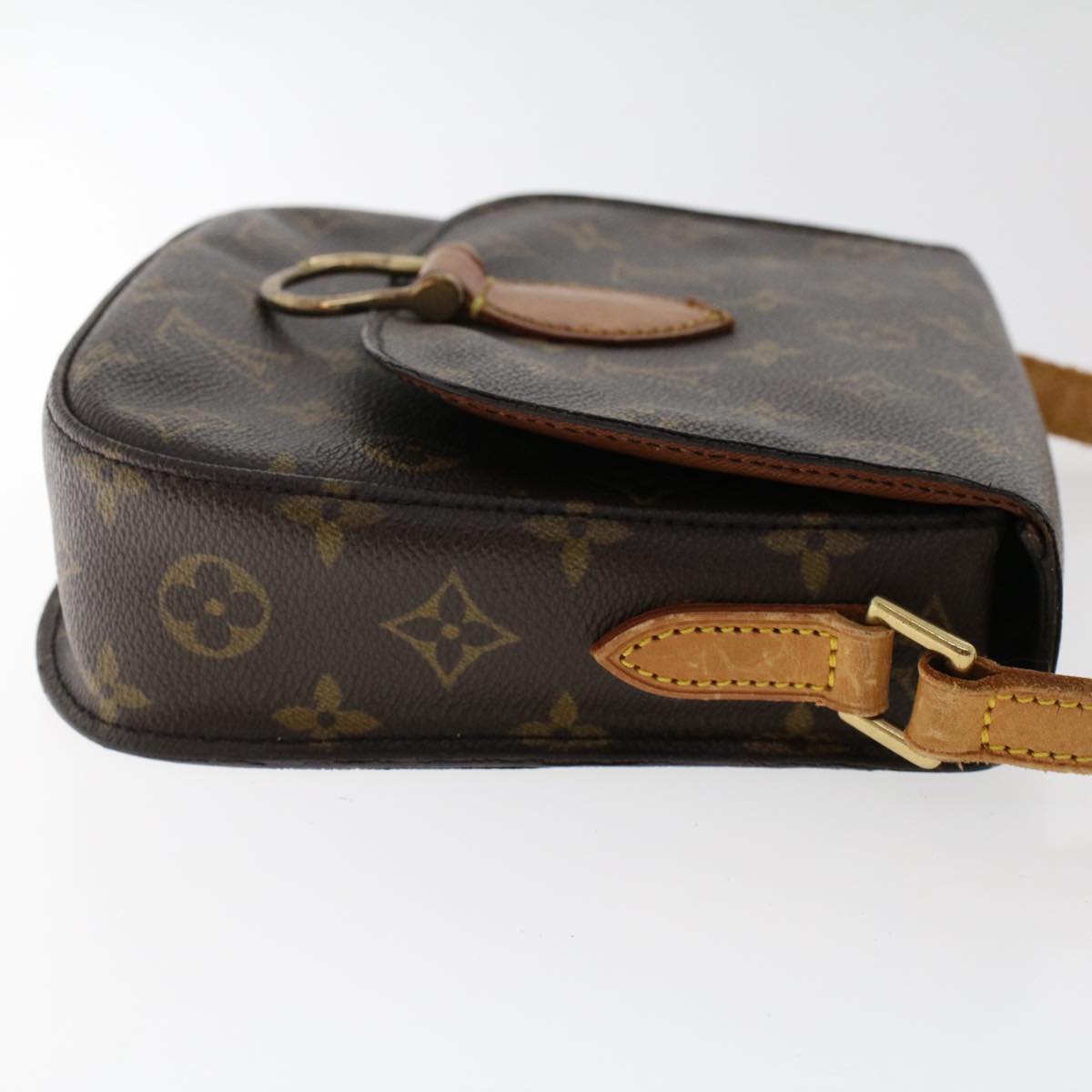 LOUIS VUITTON Monogram Saint Cloud MM Shoulder Bag M51243 LV Auth ki3266