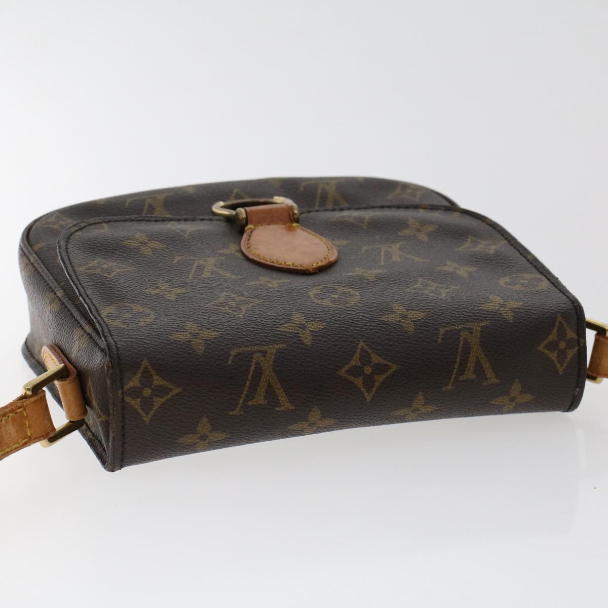 LOUIS VUITTON Monogram Saint Cloud MM Shoulder Bag M51243 LV Auth ki3266