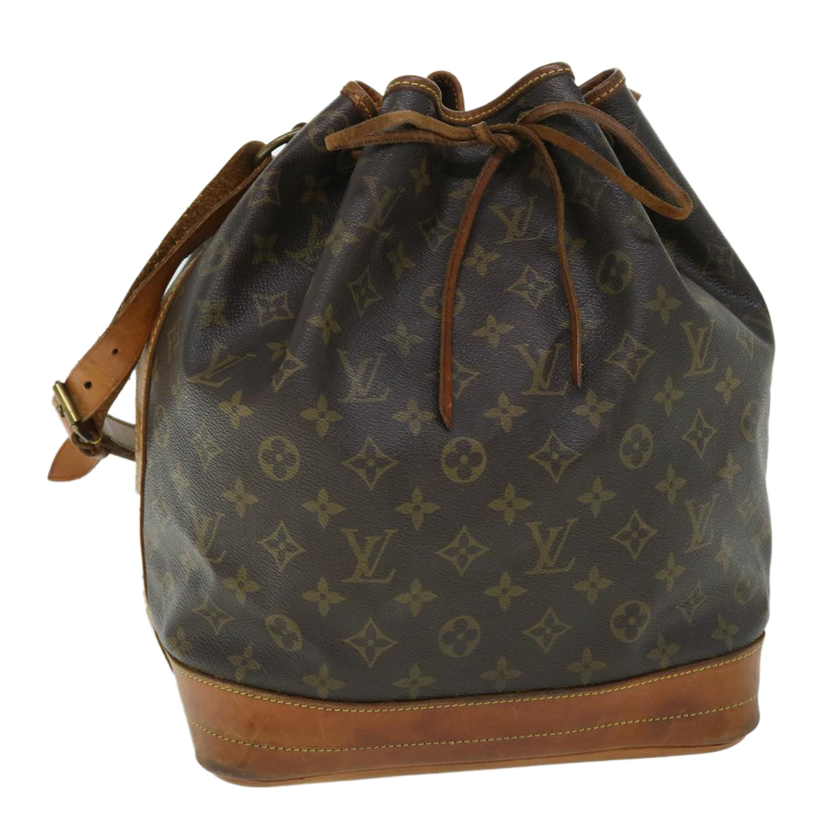 LOUIS VUITTON Monogram Noe Shoulder Bag M42224 LV Auth ki3285