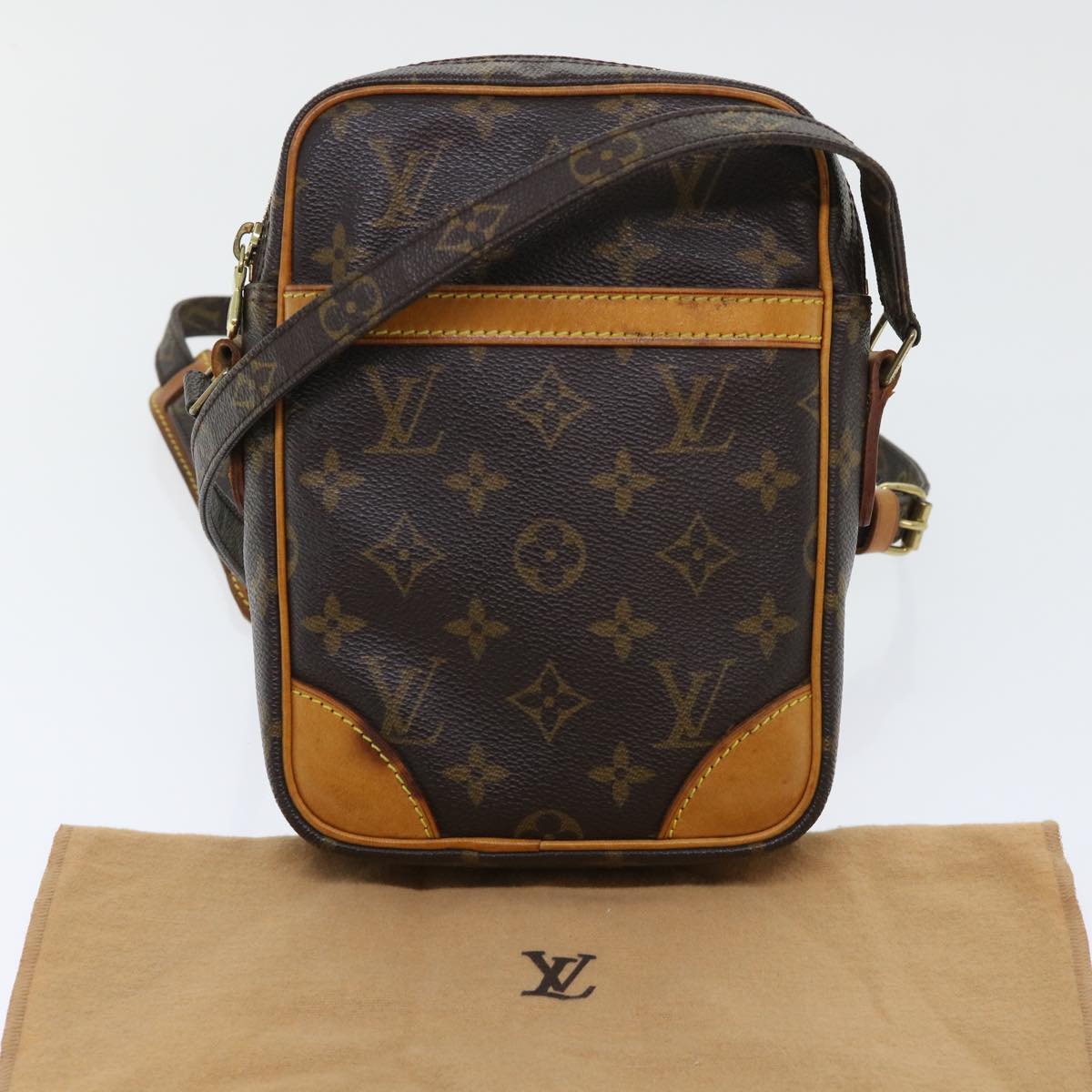 LOUIS VUITTON Monogram Danube Shoulder Bag M45266 LV Auth ki3308