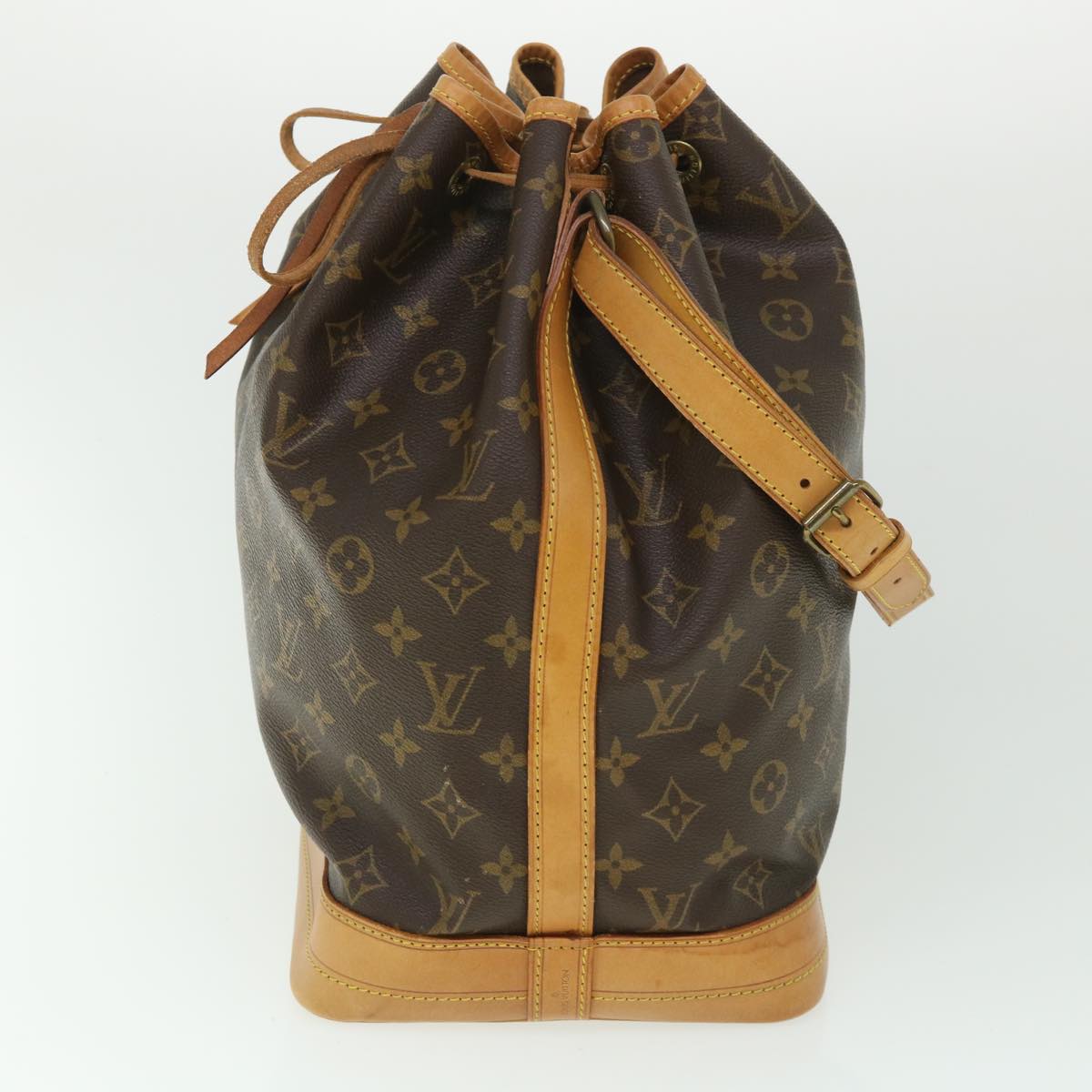 LOUIS VUITTON Monogram Noe Shoulder Bag M42224 LV Auth ki3324