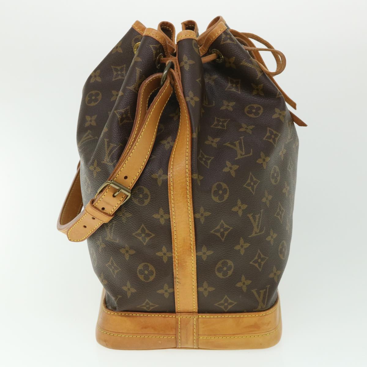 LOUIS VUITTON Monogram Noe Shoulder Bag M42224 LV Auth ki3324