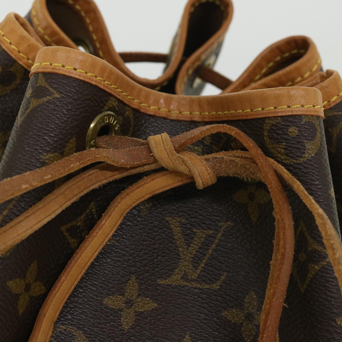 LOUIS VUITTON Monogram Noe Shoulder Bag M42224 LV Auth ki3324