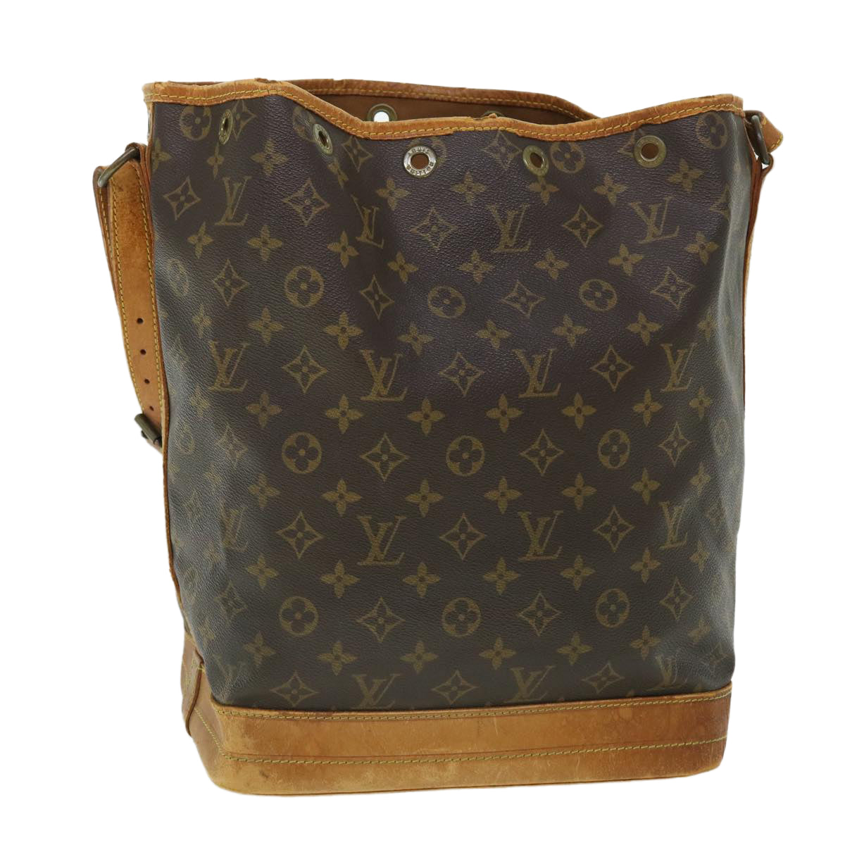 LOUIS VUITTON Monogram Noe Shoulder Bag M42224 LV Auth ki3356