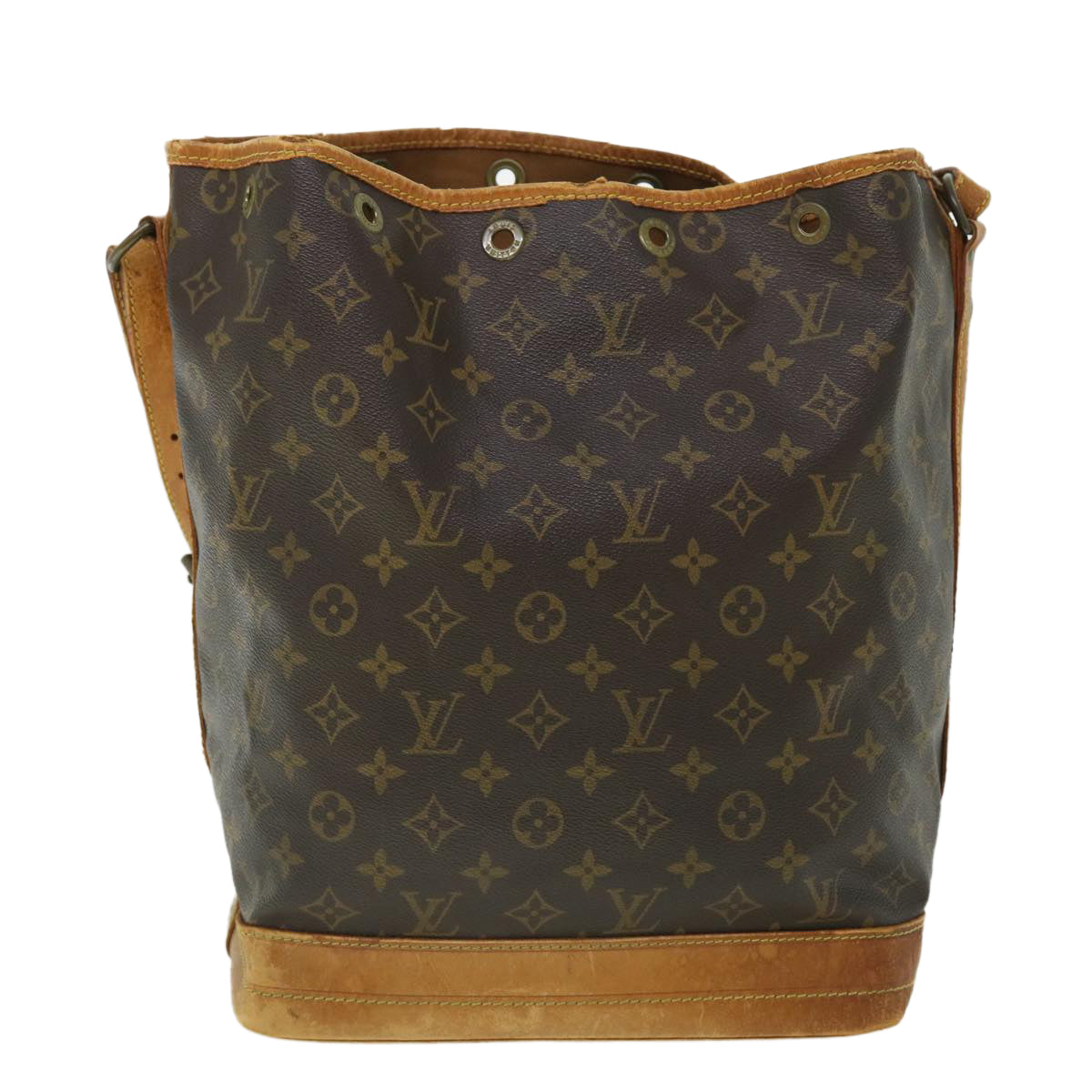 LOUIS VUITTON Monogram Noe Shoulder Bag M42224 LV Auth ki3356