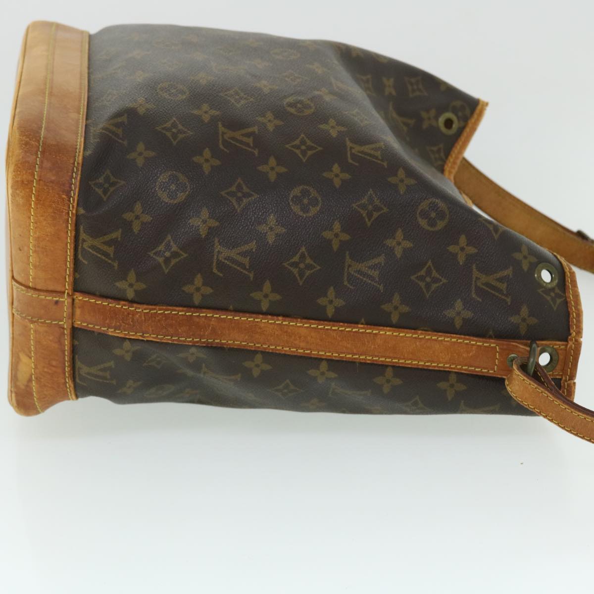 LOUIS VUITTON Monogram Noe Shoulder Bag M42224 LV Auth ki3356