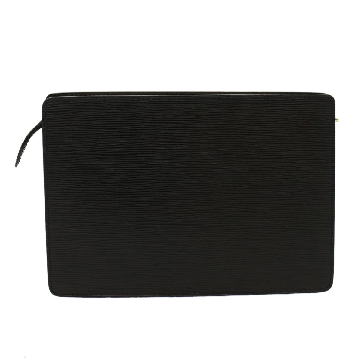 LOUIS VUITTON Epi Pochette Homme Clutch Bag Black M52522 LV Auth ki3420