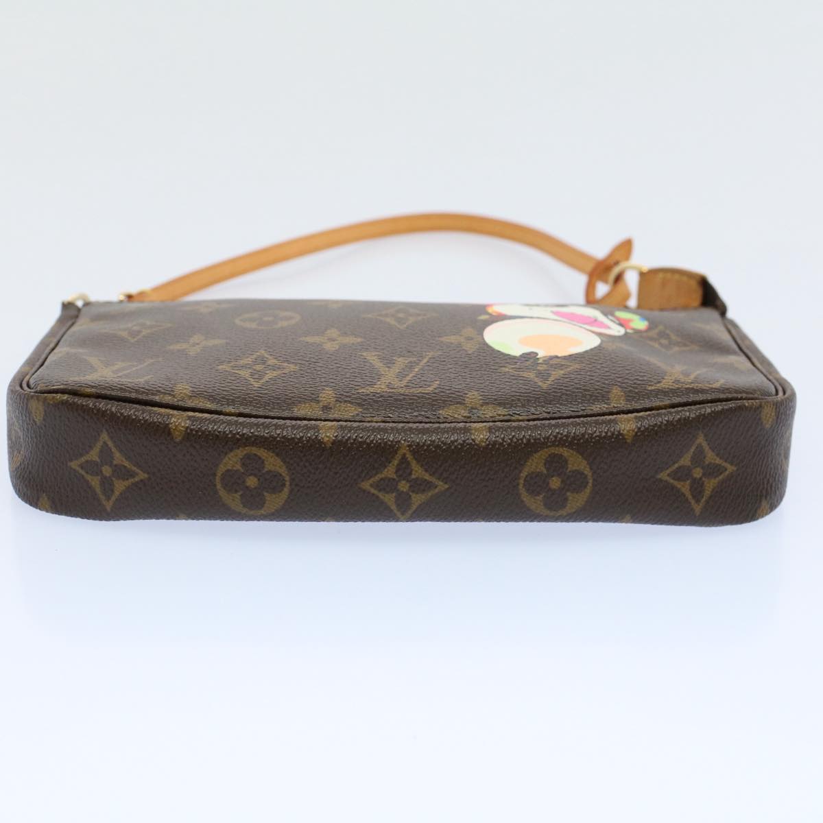 LOUIS VUITTON Monogram Panda Pochette Accessoires Pouch M51981 LV Auth ki3438