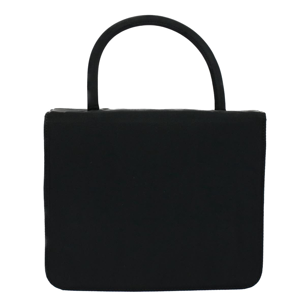 PRADA Hand Bag Nylon Black Auth ki3443 - 0