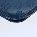 LOUIS VUITTON Damier Infini  Organizer Atholl Clutch Bag Blue M30653 Auth ki3459-14