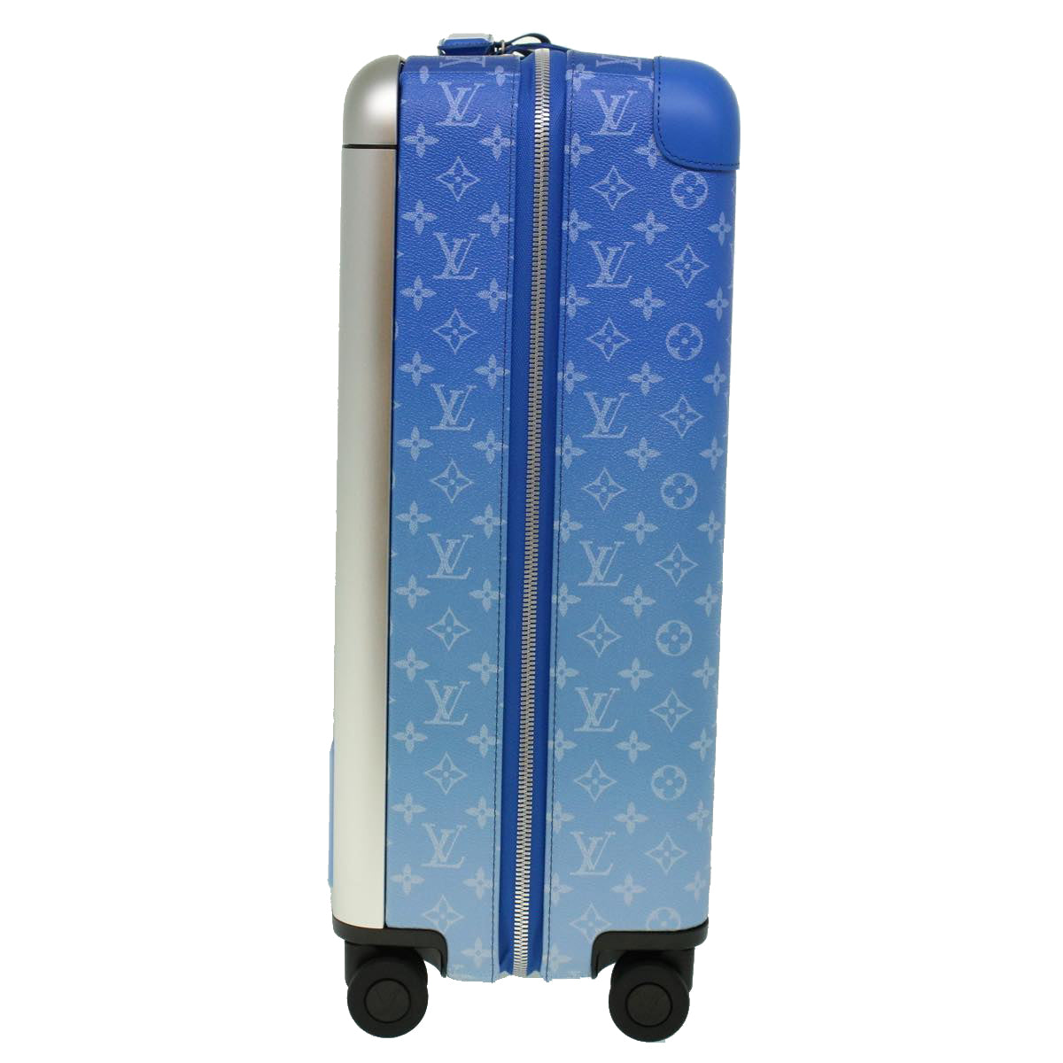 LOUIS VUITTON Monogram Clouds Horizon 55 Suitcase Blue M20411 LV Auth ki3461A