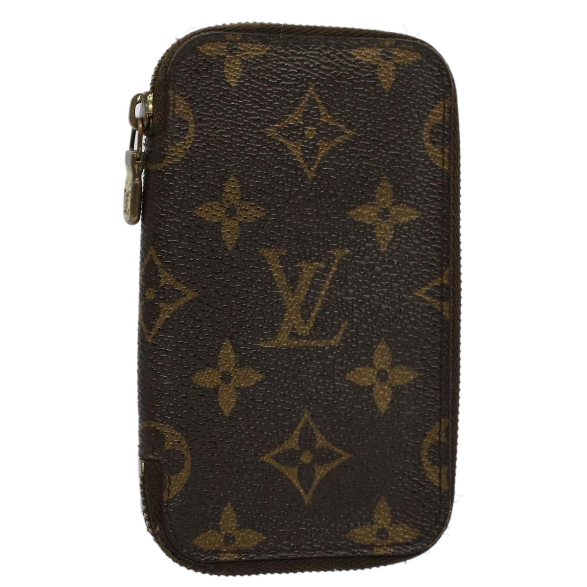 LOUIS VUITTON Monogram Pochette 6 Cure Key Case M62610 LV Auth ki3499