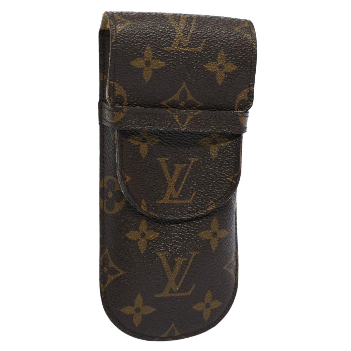 LOUIS VUITTON Monogram Etui Lunette Rabat Glasses Case M62970 LV Auth ki3502