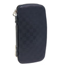 LOUIS VUITTON Damier Infini Organizer Atholl Clutch Bag Black N41382 Auth ki3504-1
