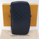 LOUIS VUITTON Damier Infini Organizer Atholl Clutch Bag Black N41382 Auth ki3504-12