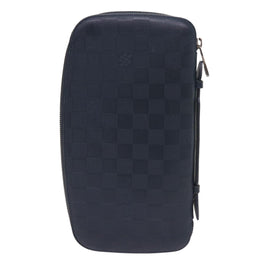 LOUIS VUITTON Damier Infini Organizer Atholl Clutch Bag Black N41382 Auth ki3504 - 0