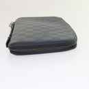 LOUIS VUITTON Damier Infini Organizer Atholl Clutch Bag Black N41382 Auth ki3504-4