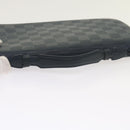 LOUIS VUITTON Damier Infini Organizer Atholl Clutch Bag Black N41382 Auth ki3504-7