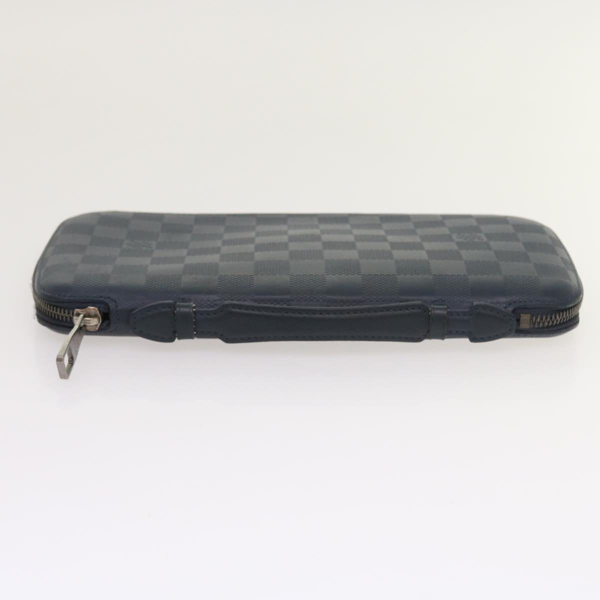 LOUIS VUITTON Damier Infini Organizer Atholl Clutch Bag Black N41382 Auth ki3504