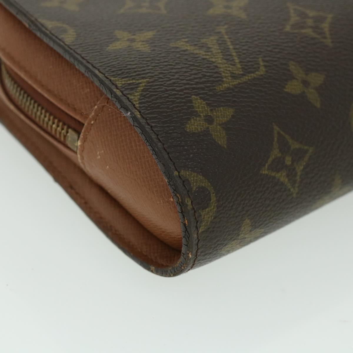 LOUIS VUITTON Monogram Orsay Clutch Bag M51790 LV Auth ki3511