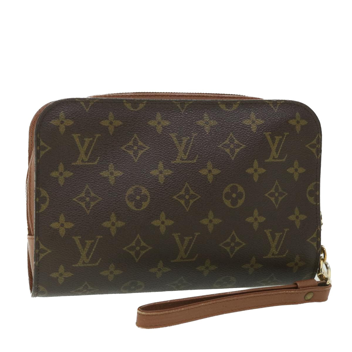 LOUIS VUITTON Monogram Orsay Clutch Bag M51790 LV Auth ki3511