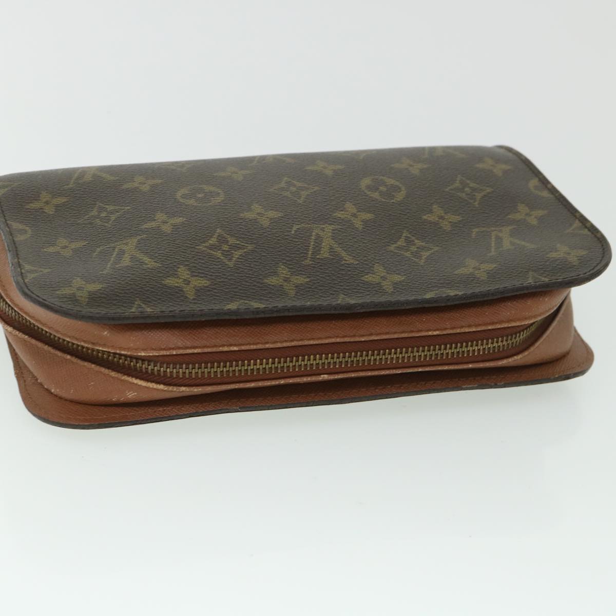 LOUIS VUITTON Monogram Orsay Clutch Bag M51790 LV Auth ki3511