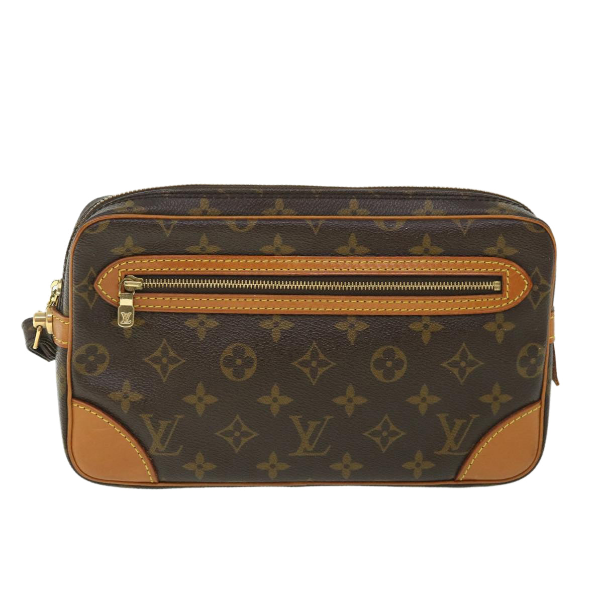 LOUIS VUITTON Monogram Marly Dragonne GM Clutch Bag M51825 LV Auth ki3515