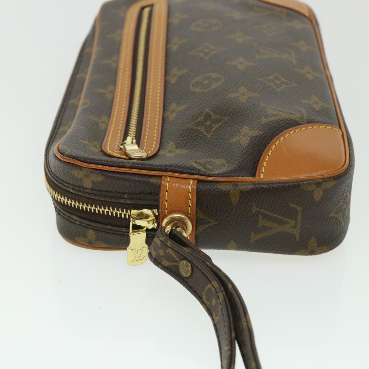 LOUIS VUITTON Monogram Marly Dragonne GM Clutch Bag M51825 LV Auth ki3515