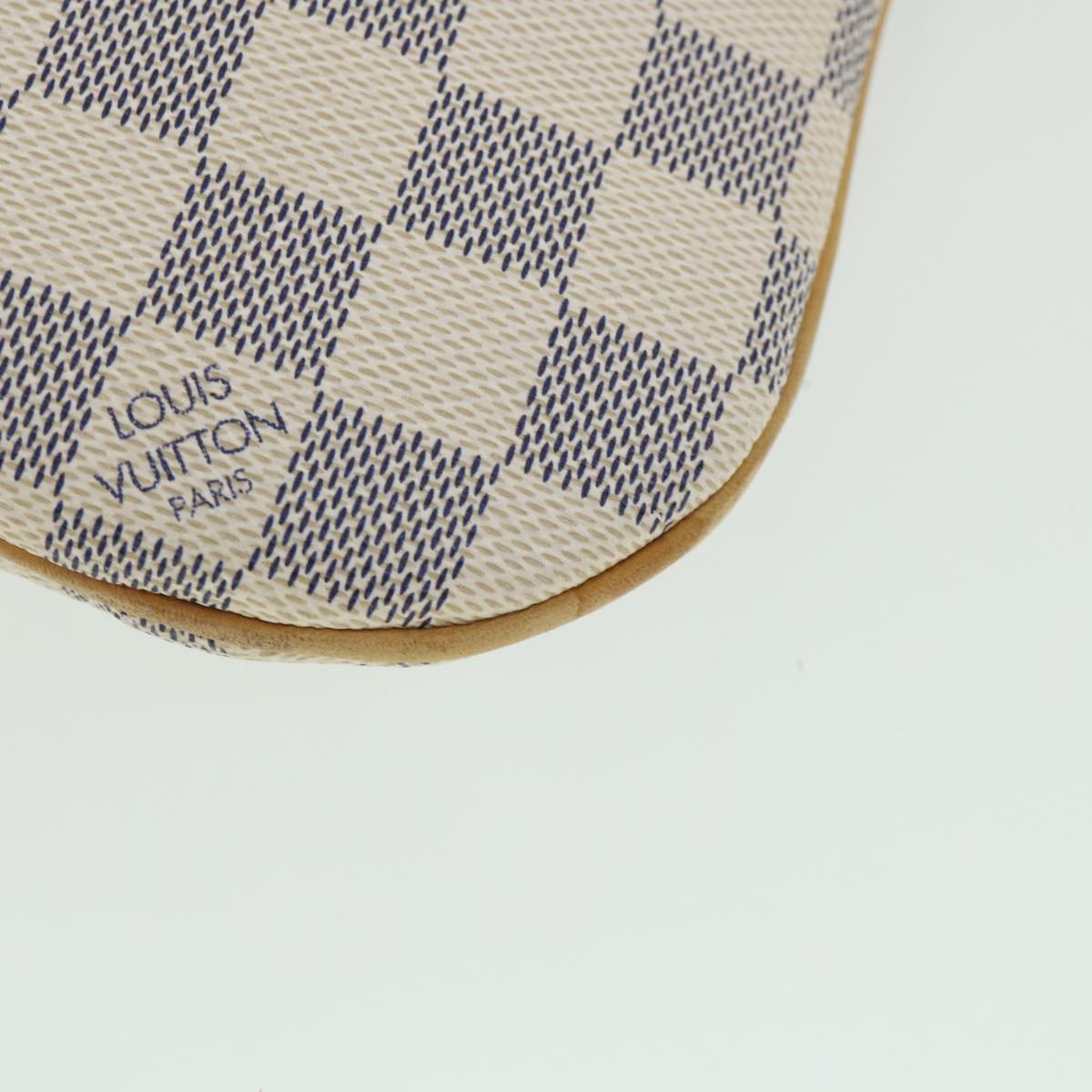 LOUIS VUITTON Damier Azur Pochette Bosphore Shoulder Bag N51112 LV Auth ki3516