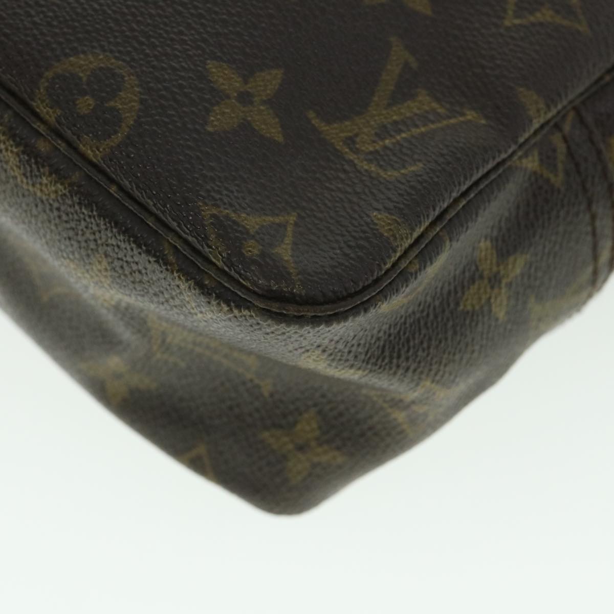 LOUIS VUITTON Monogram Trousse Toilette 28 Clutch Bag M47522 LV Auth ki3525