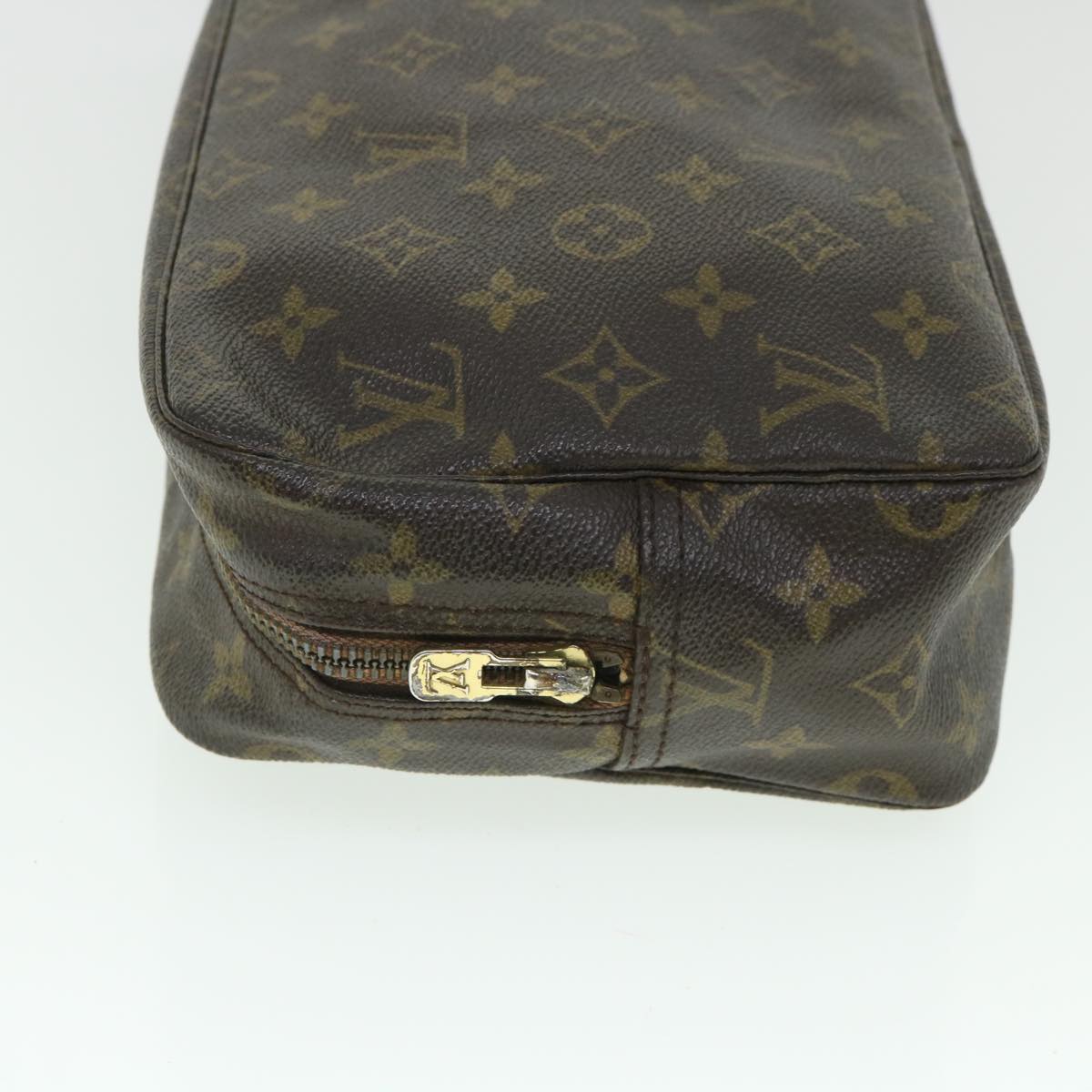 LOUIS VUITTON Monogram Trousse Toilette 28 Clutch Bag M47522 LV Auth ki3525