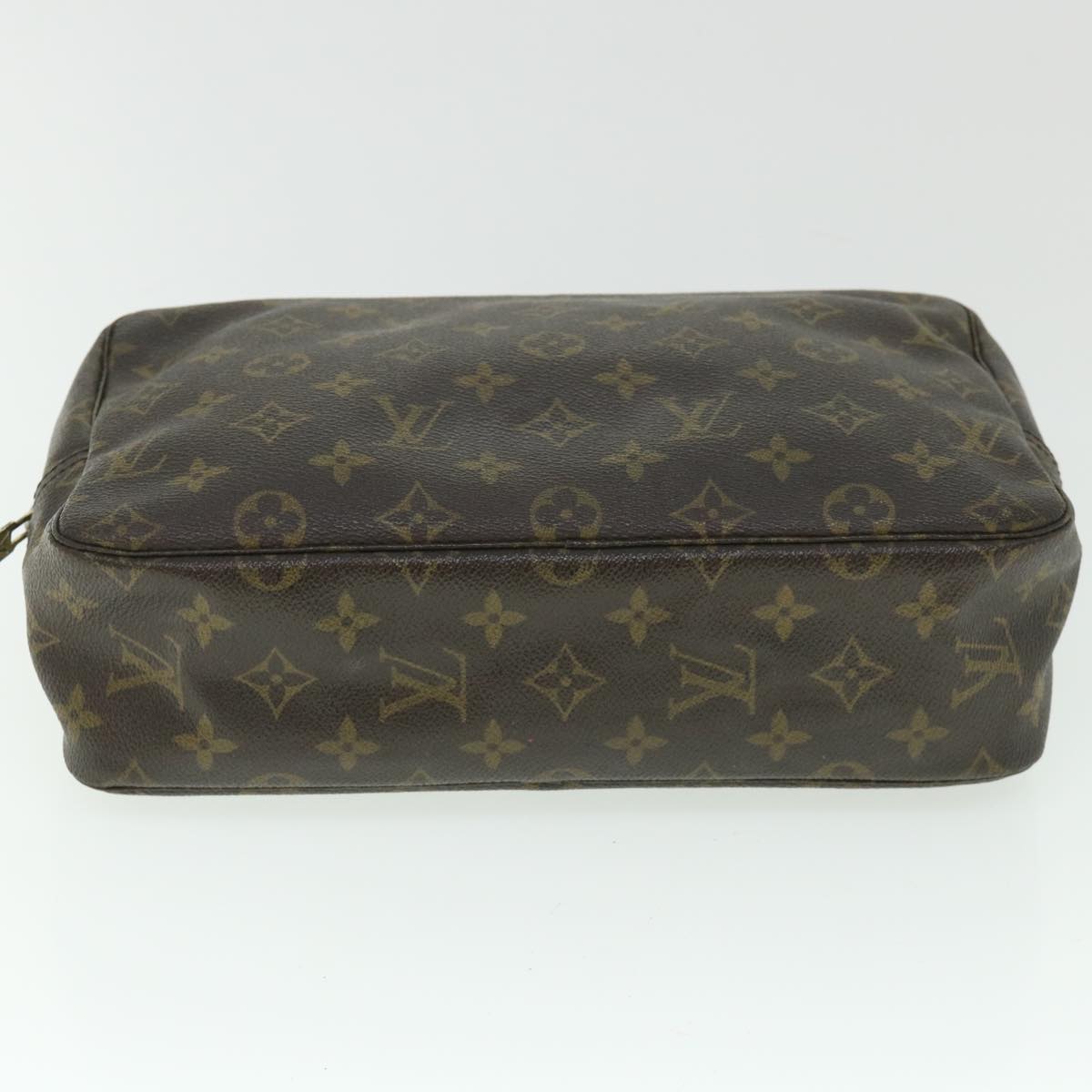 LOUIS VUITTON Monogram Trousse Toilette 28 Clutch Bag M47522 LV Auth ki3525