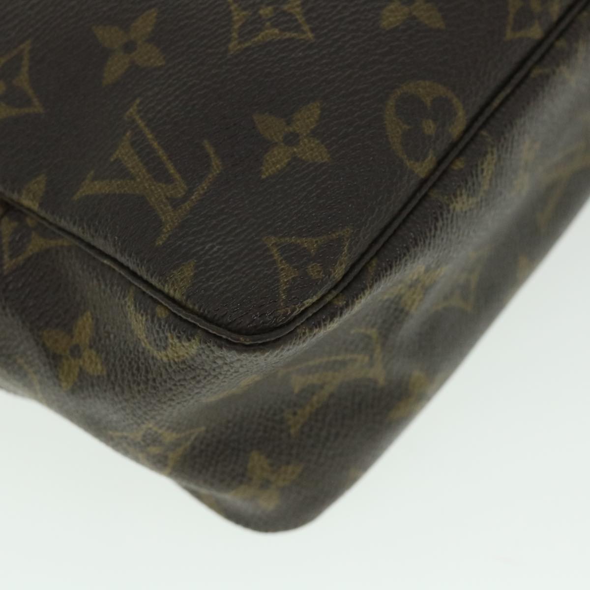 LOUIS VUITTON Monogram Trousse Toilette 28 Clutch Bag M47522 LV Auth ki3525