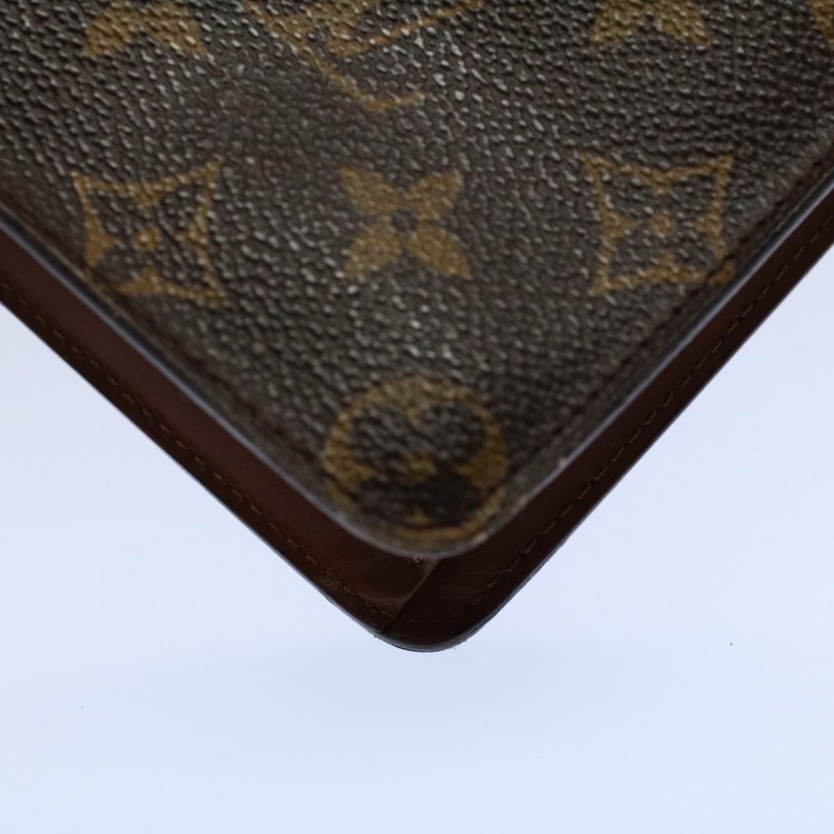 LOUIS VUITTON Monogram Pochette Homme Clutch Bag M51795 LV Auth ki3533