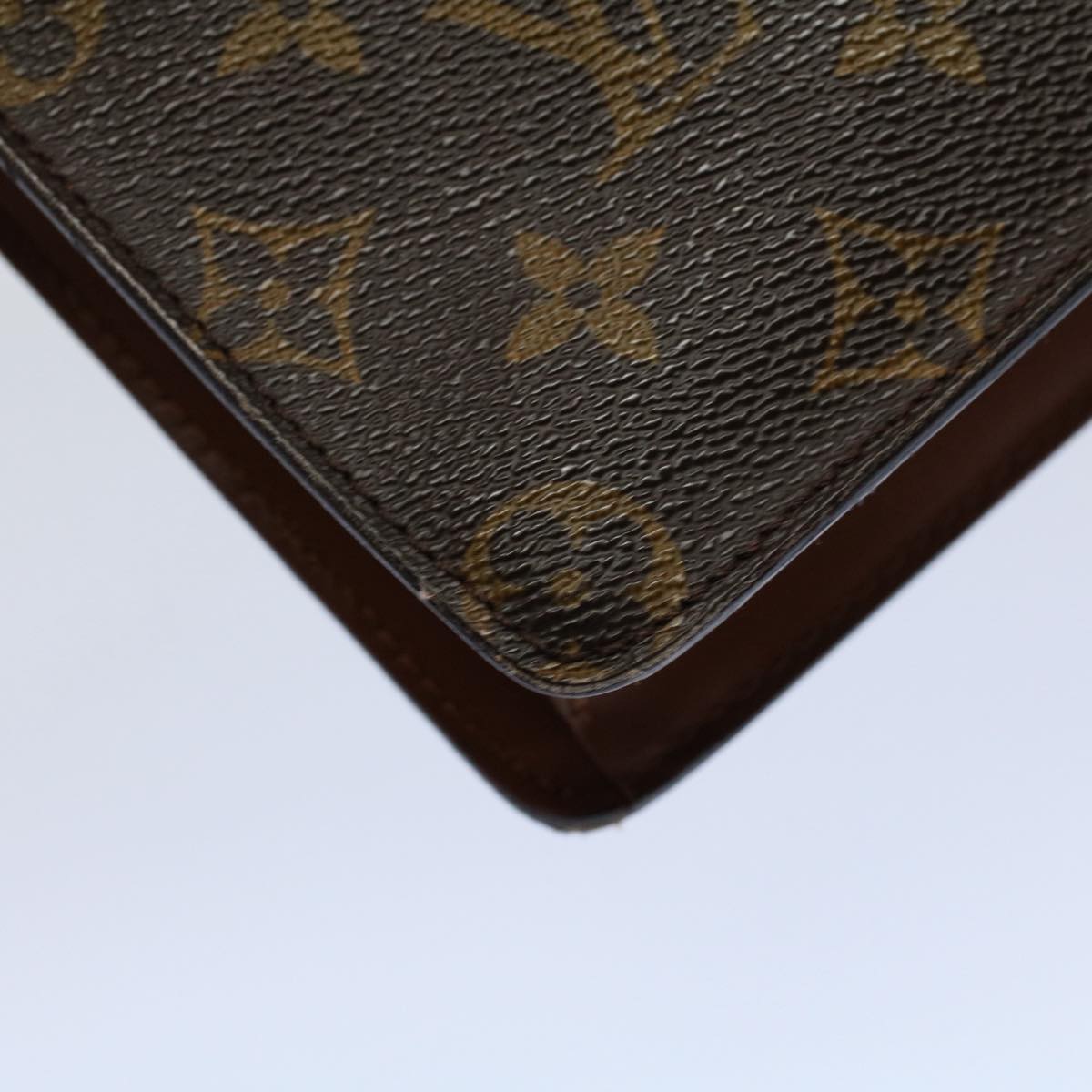 LOUIS VUITTON Monogram Pochette Homme Clutch Bag M51795 LV Auth ki3533