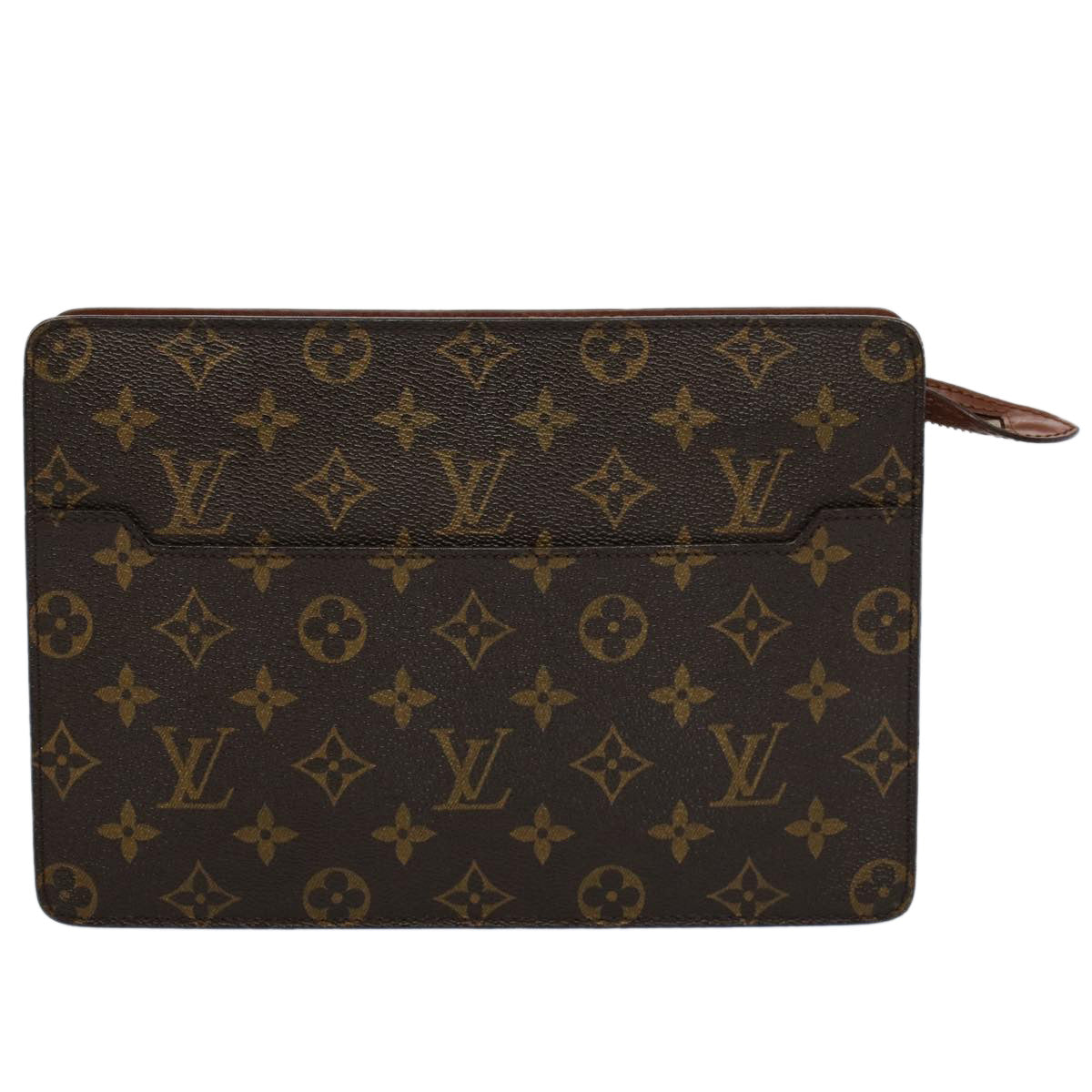 LOUIS VUITTON Monogram Pochette Homme Clutch Bag M51795 LV Auth ki3533 - 0